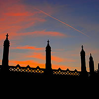 Sunset over Cambridge